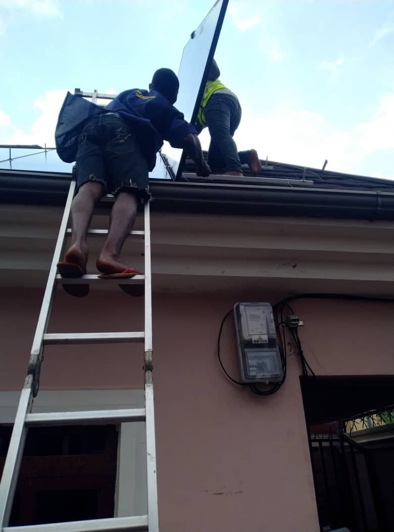 Solar panel mounting and Installation