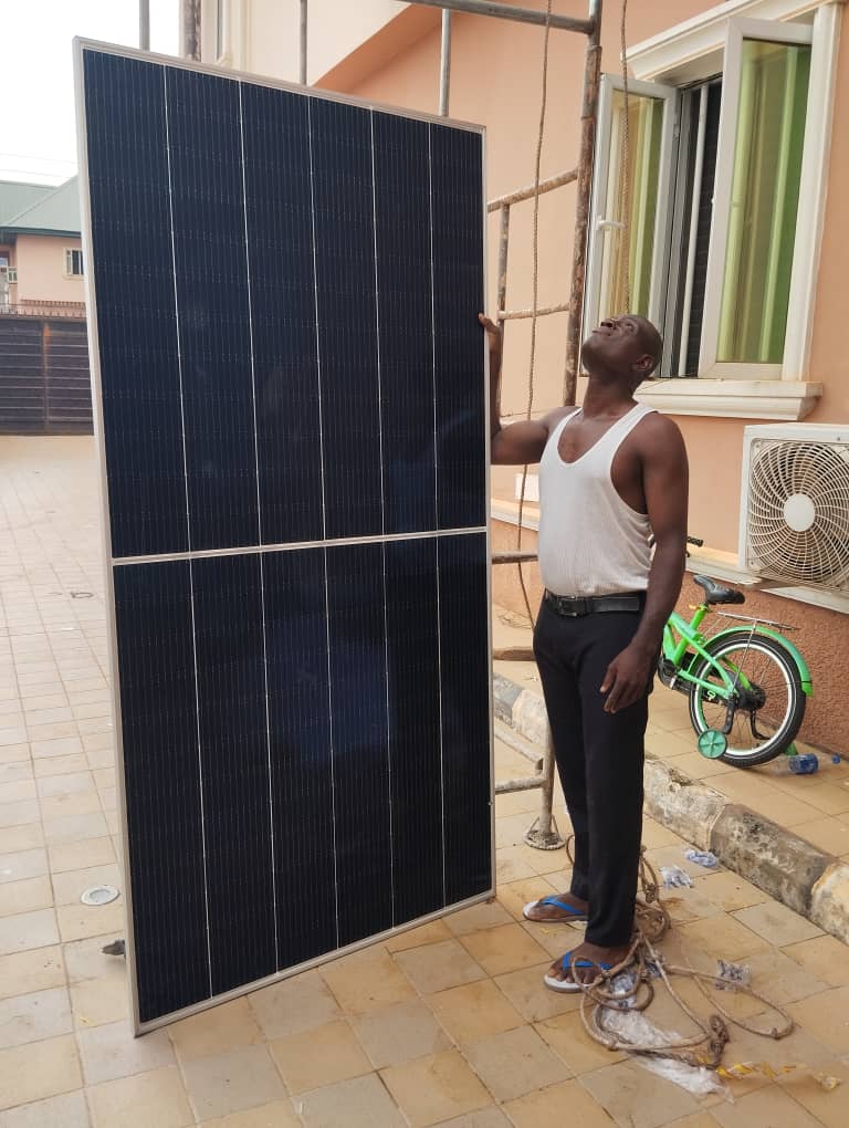 Solar panel mounting and Installation